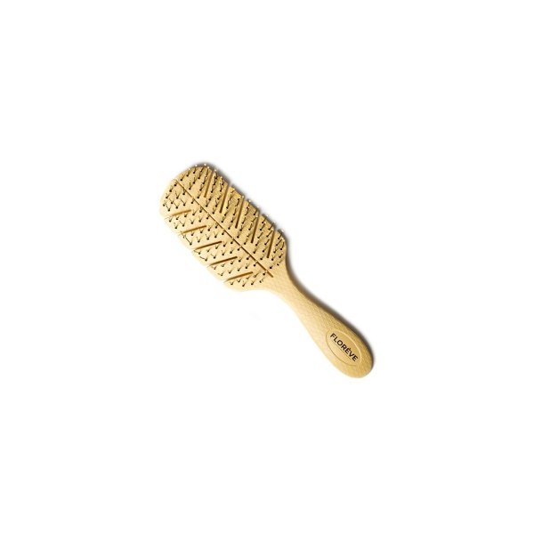 Biodegradable comb made of vegetable fibres