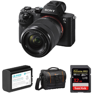 Sony a7 II Mirrorless with 28-70mm Lens and Accessories