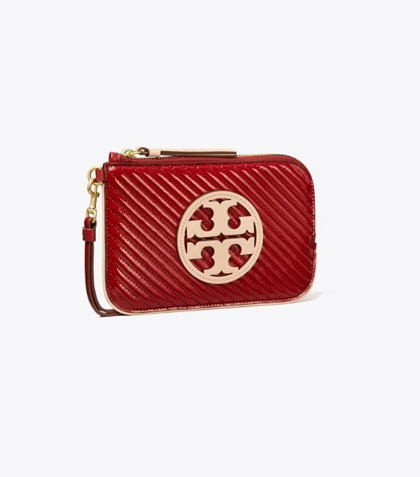 MILLER PATENT QUILTED WRISTLET