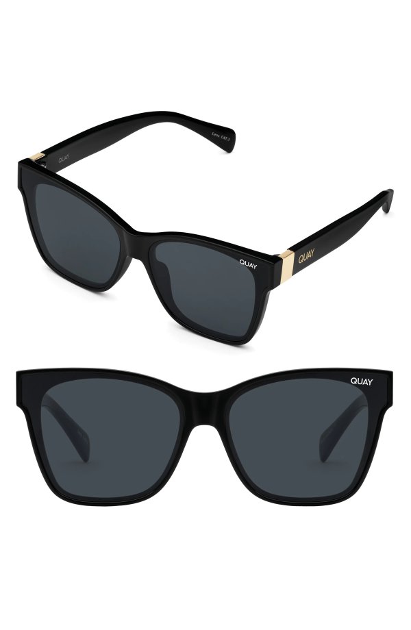 After Party 57mm Flat Front Square Sunglasses