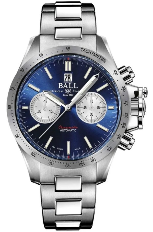 Engineer Hydrocarbon Racer Chronograph Blue Dial Steel Men's Watch CM2198C-S2CJ-BE