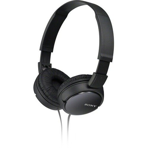 MDR-ZX110 On-Ear Headphones (Black, 2-Pack)