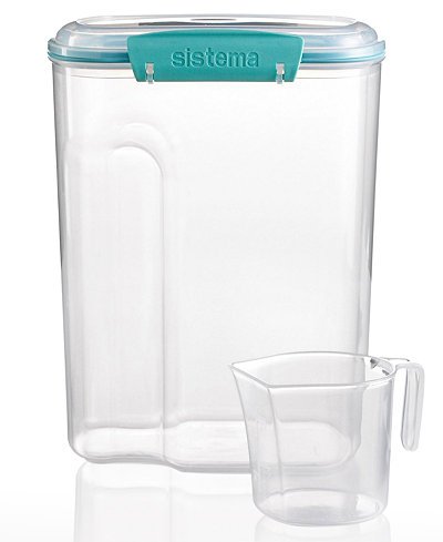 Martha Stewart Collection 110-Oz. Storage Container with 1-Cup Measuring Cup Created for Macys