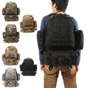 Military Shoulder Tactical Backpack Rucksacks Sport Travel Hiking Trekking Bag