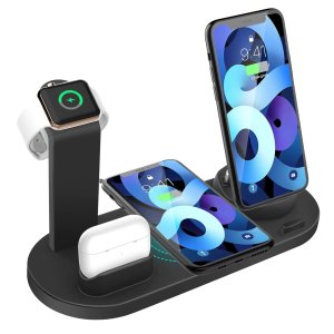 Labobbon Wireless Charger 4 in 1 Charging Dock