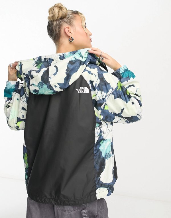 The North Face Hydrenaline 2000 hooded jacket in floral print