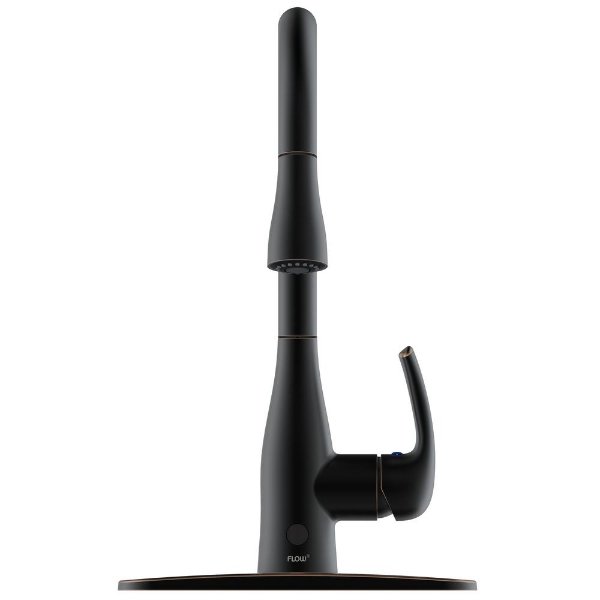 Single-Handle Pull-Down Sprayer Kitchen Faucet with Motion Sensor in Oil Rubbed Bronze