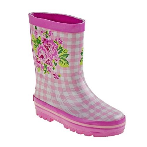 Laura Ashley Girls'Floral Pop Rain Boots