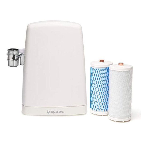 Countertop Water Filter System, White AQ-4000W