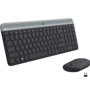 Logitech MK470 超薄无线键盘鼠标