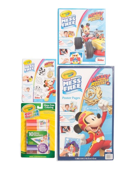 Mess Free Mickey Mouse Coloring Bundle
