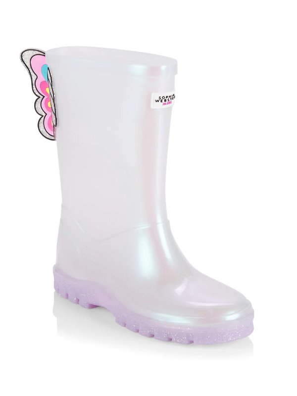 Little Girl's & Girl's Unicorn Welly Rain Boots