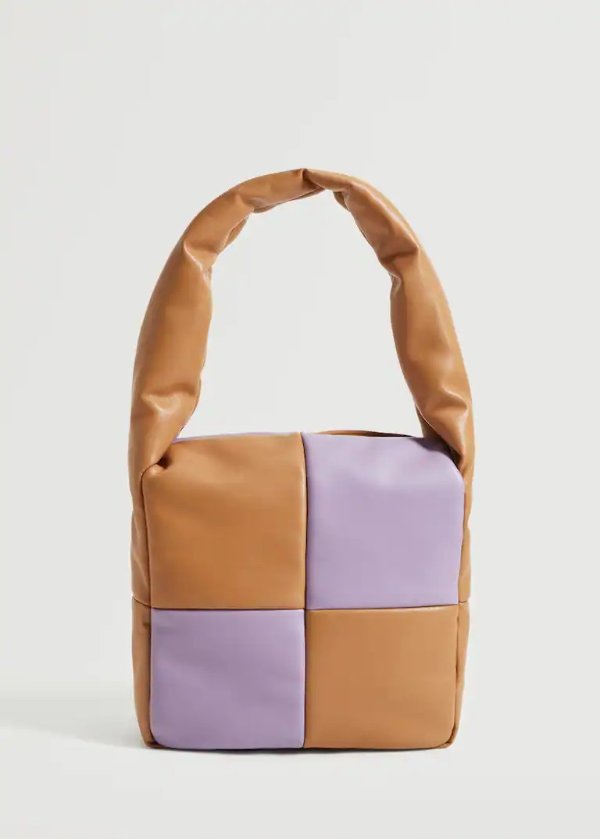 Quilted square bag