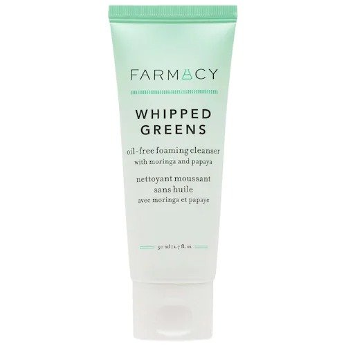 Mini Whipped Greens Oil-Free Foaming Cleanser with Moringa and Papaya