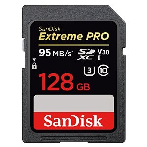 SanDisk 128GB Extreme PRO SDXC 存储卡