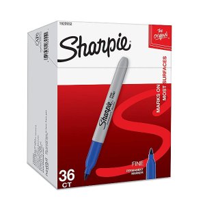 Sharpie 1884739 油性精细马克笔36支 蓝色