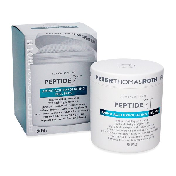 Peptide 21 Amino Acid Exfoliating Peel Pads - 60count Pads