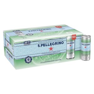 S.Pellegrino 意大利气泡矿泉水 11.2oz. 24罐$11.24
