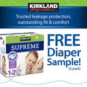 Kirkland Signature Supreme Diapers 2-Pack