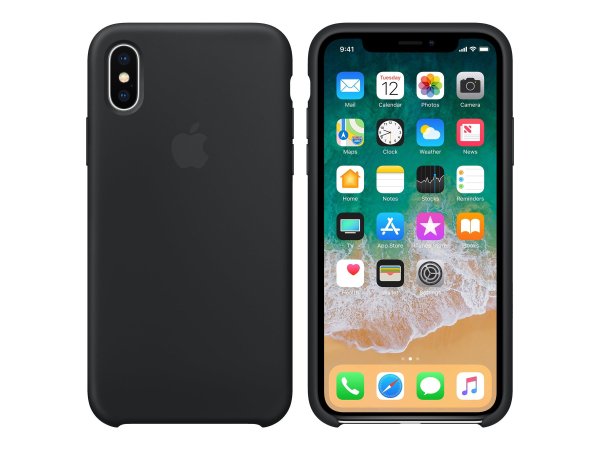 iPhone X 官方液态硅胶手机壳 黑色