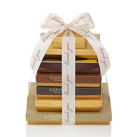 Decadent Dreams Gift Tower - Thank You | GODIVA