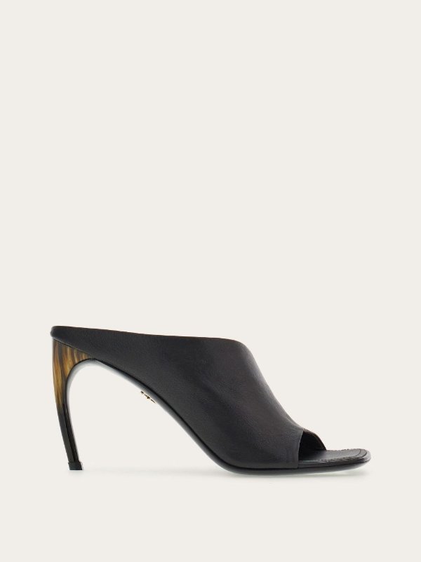 Curved heel slide | Sandals & Espadrilles | Women's | Ferragamo US