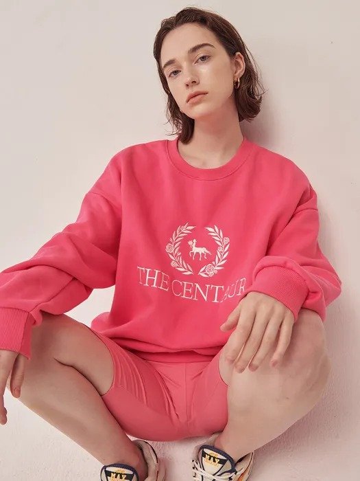 [TC21AWTOP02PK] The Centaur Sweatshirt [Pink]