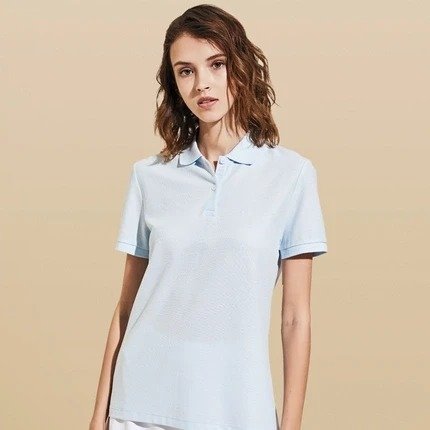 Women's Classic Soft Cotton Polo Shirt