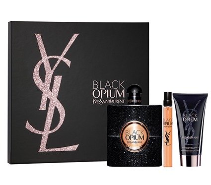Black Opium For Women By Yves Saint Laurent Gift Set