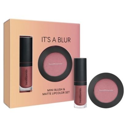 Clean Beauty Mini Blush & Matte Lipcolor Set