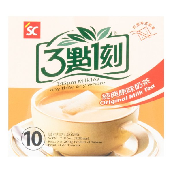 3:15PM Original Milk Tea 10Bags 200g 三点一刻经典原味奶茶10包入