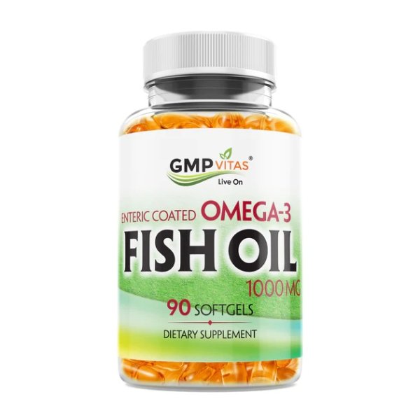 ® 90 Softgels Enteric Coated Omega-3 Fish Oil 1000 mg