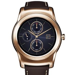 LG Watch Urbane Smartwatch Silver with Black Strap