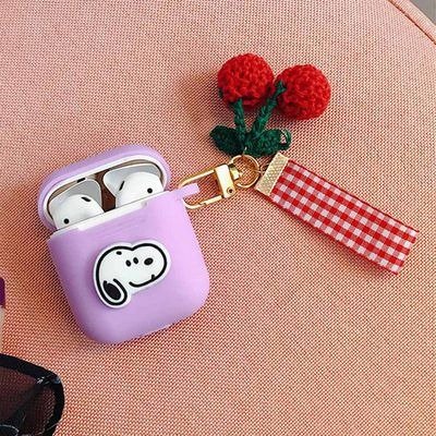 Cartoon Pattern Silicone Apple Airpods Cover Silicone Case Skin AirPod Headphone Charger Cover