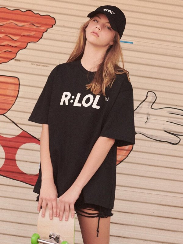 [Rlol] (Ts-19303) Rlol Basic T-Shirt Black