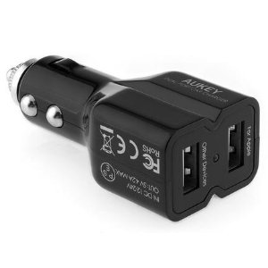 AIPower 4.2Amps / 20W Rapid Dual USB Car Charger