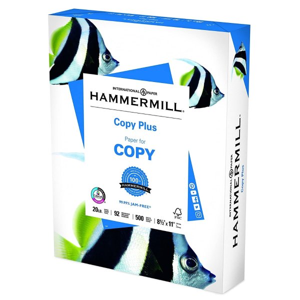 Hammermill 打印纸500张，8.5 x 11