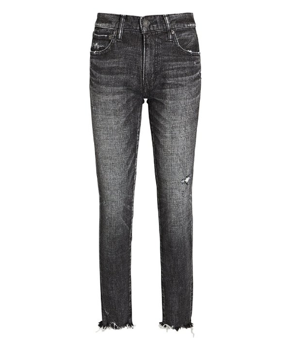 Checotah Mid-Rise Skinny Cropped Jeans
