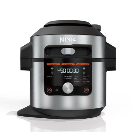 Ninja Foodi 14-in-1 8-qt XL Pressure Cooker Steam Fryer with SmartLid - OL601 - Silver