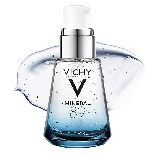 Vichy Mineral 89 Hydrating Hyaluronic Acid Serum and Daily Face Moisturizer For Stronger, Healthier Looking Skin