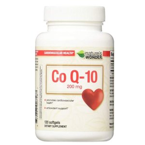 Nature's Wonder COQ10 200mg Nutritional Supplement, 120 Count