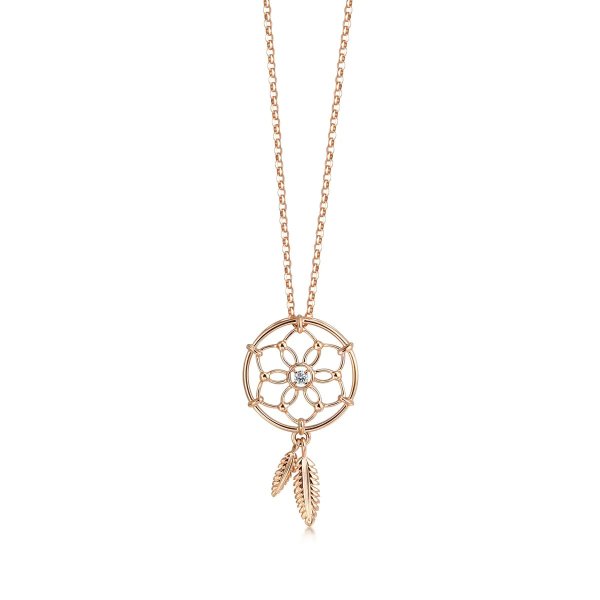 Love Decode 18K Rose Gold Necklace - 91772U | Chow Sang Sang Jewellery