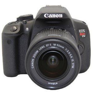 Canon佳能EOS Rebel T5i单反相机及EF-S 18-55mm f/3.5-5.6 IS STM镜头