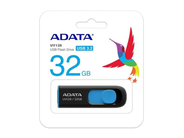 ADATA UV128 32GB USB 3.2 Gen 1 U盘
