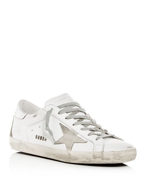 Unisex Superstar Leather Low-Top Sneakers