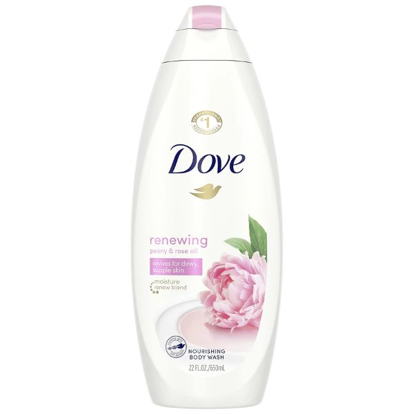 Dove Body Wash Peony and Rose Oil