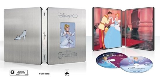 Cinderella [SteelBook] [Includes Digital Copy] [4K Ultra HD Blu-ray/Blu-ray] [Only @ Best Buy] [1950]