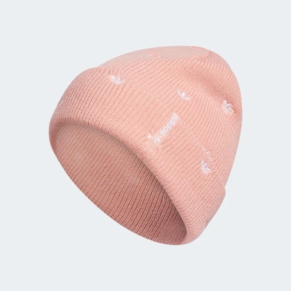 Allover Print Embroidery Beanie