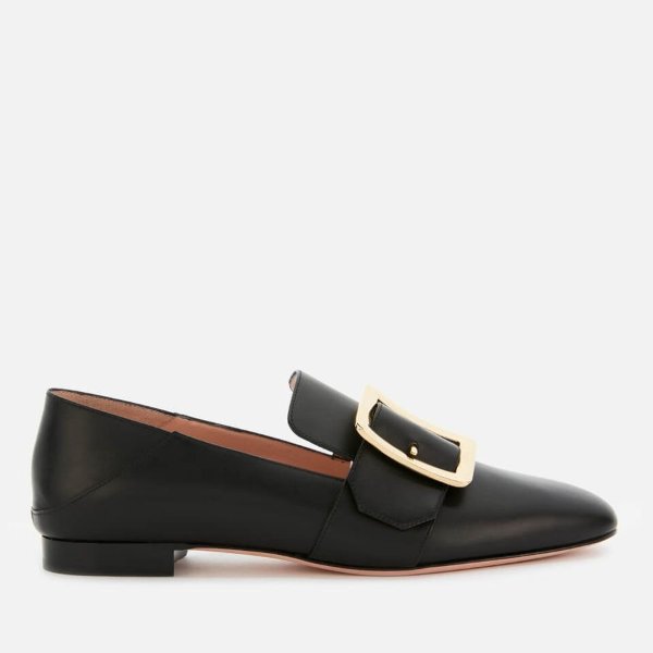 Women's Janelle Leather Loafers - Black