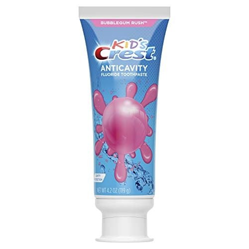 Kid's Cavity Protection Fluoride Toothpaste, Bubblegum Rush, 3 Count